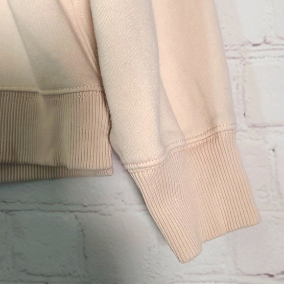 American Eagle Outfitters Peach Distressed Crewneck Ocean Waves Sweater Womens S - Picture 10 of 17